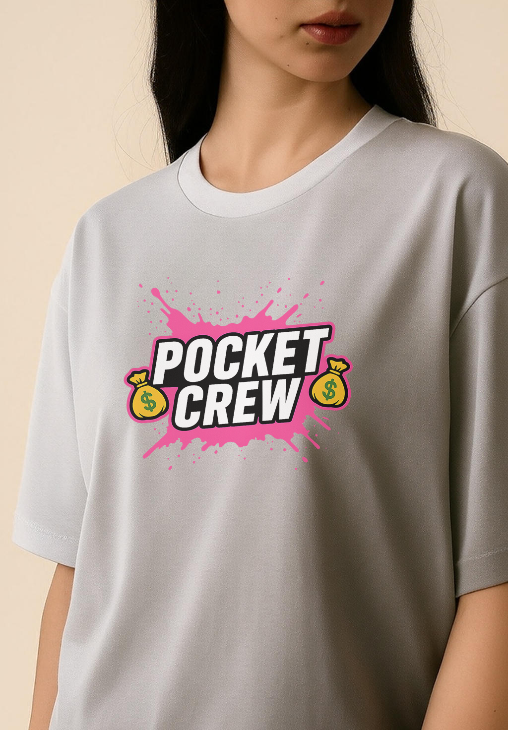 "Pocket Monster - Graffiti Gold Edition" Oversized Tee