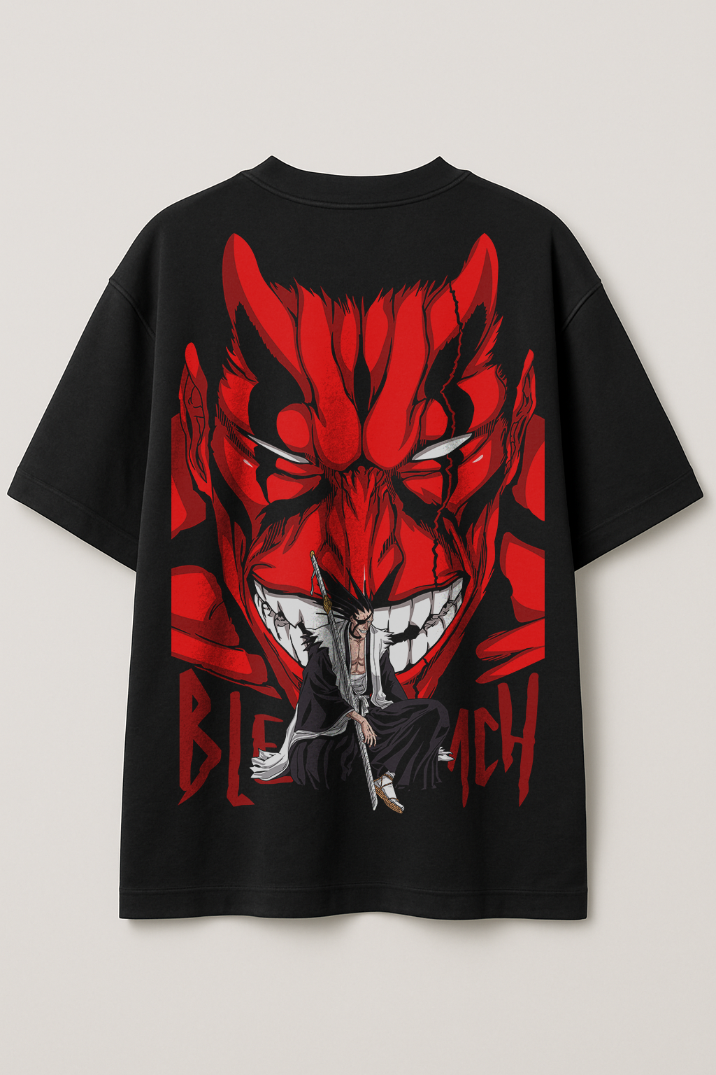 Bleach: Kenpachi's Raging Roar — Unchained Instinct Tee