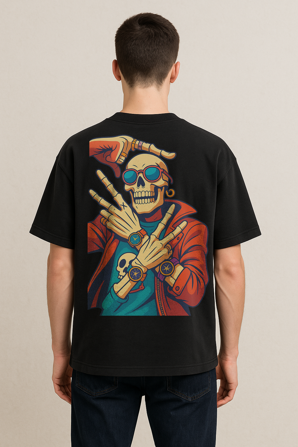 "Urban Drift – Oversized Graphic Tee"