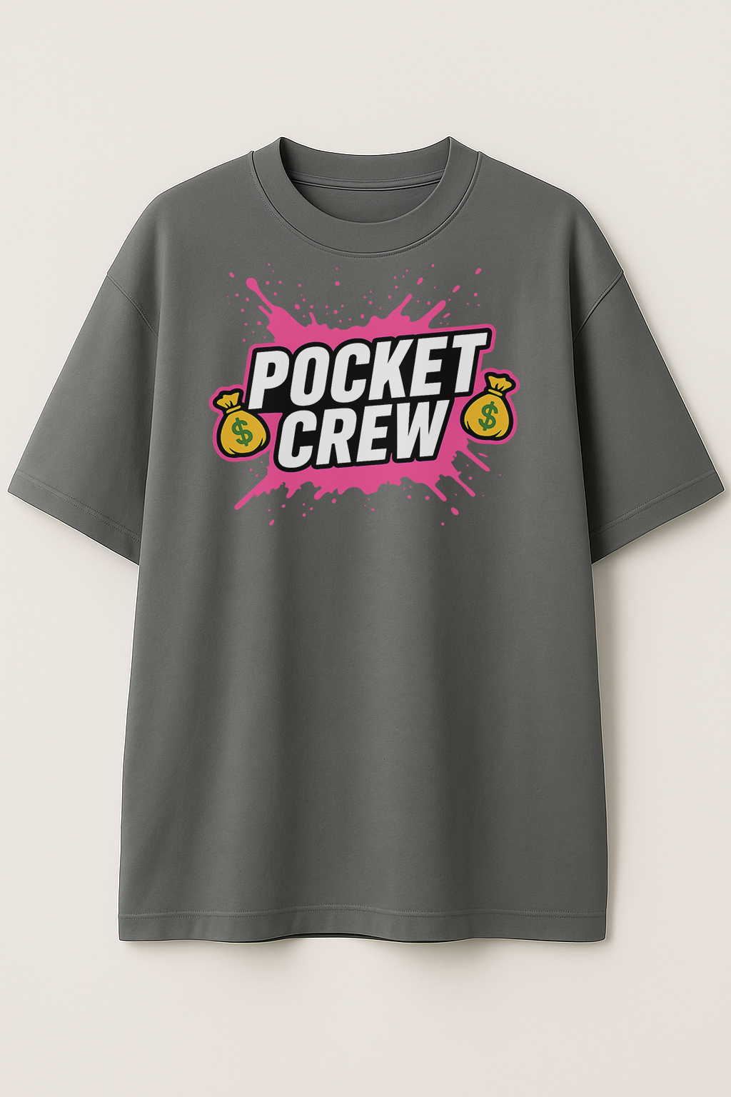 "Pocket Monster - Graffiti Gold Edition" Oversized Tee