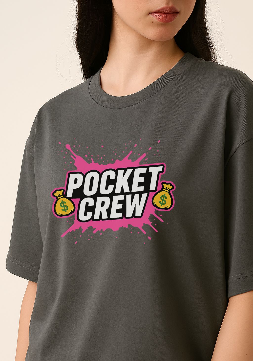 "Pocket Monster - Graffiti Gold Edition" Oversized Tee