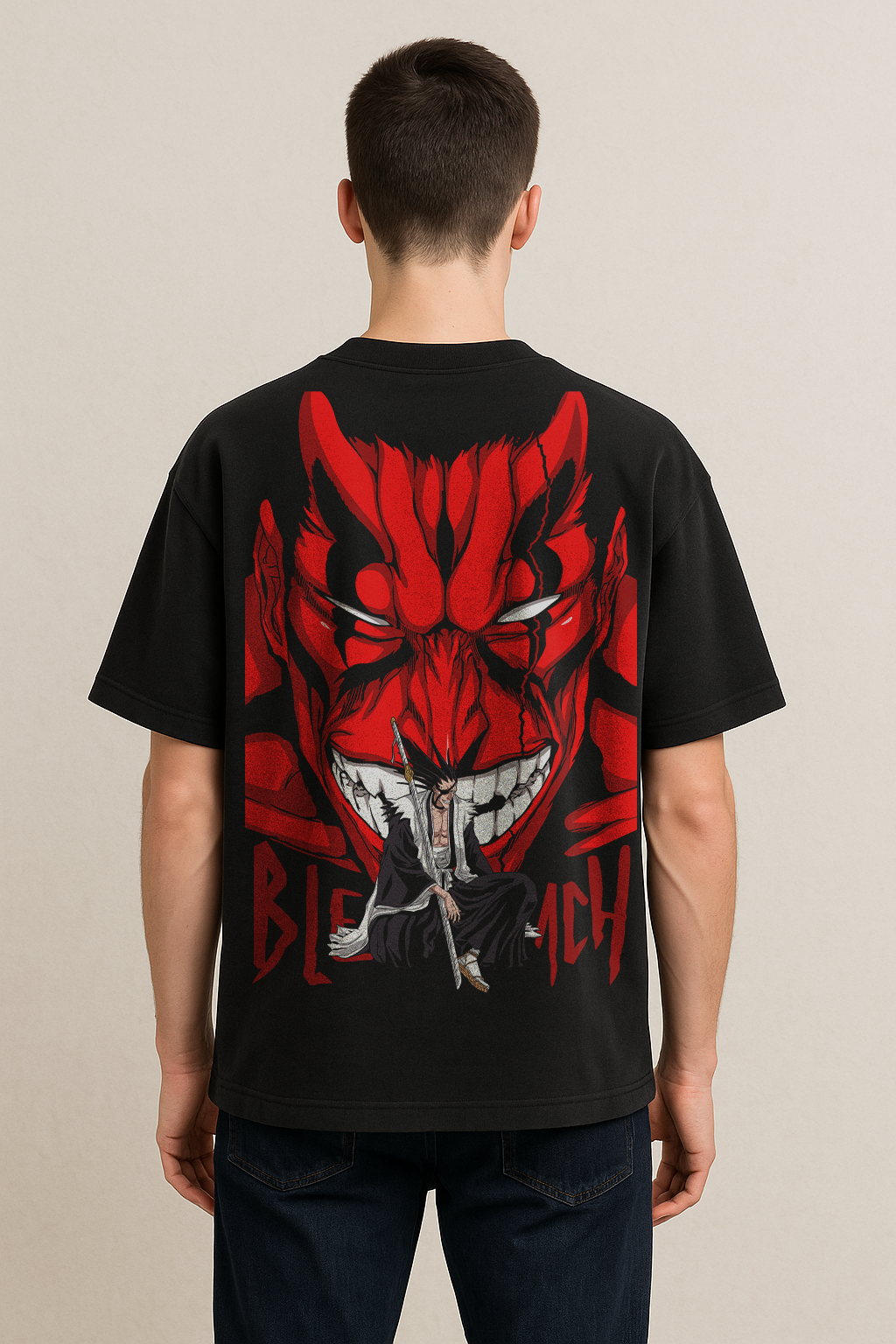Bleach: Kenpachi's Raging Roar — Unchained Instinct Tee