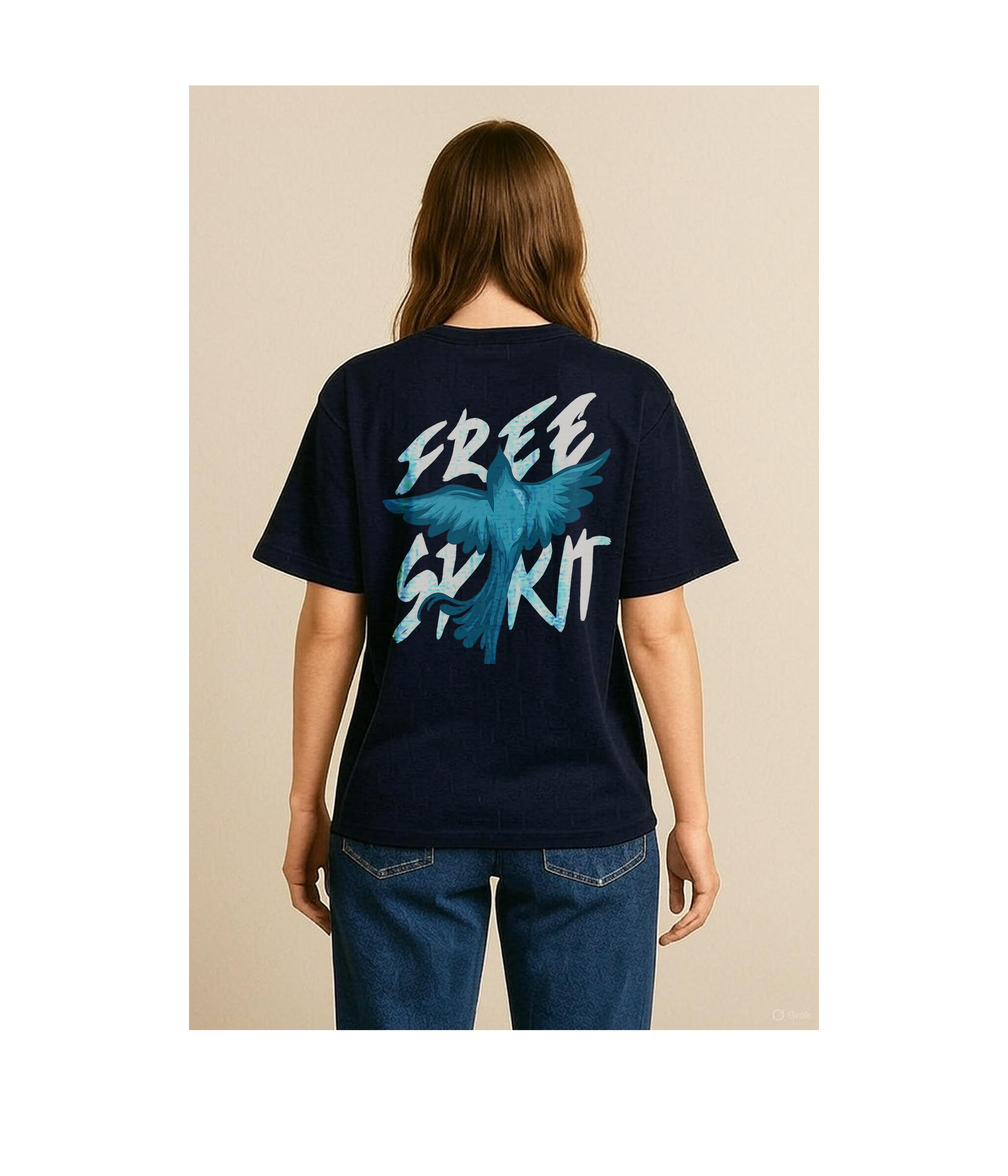 FREE STYLE Oversize Graphic -TEE