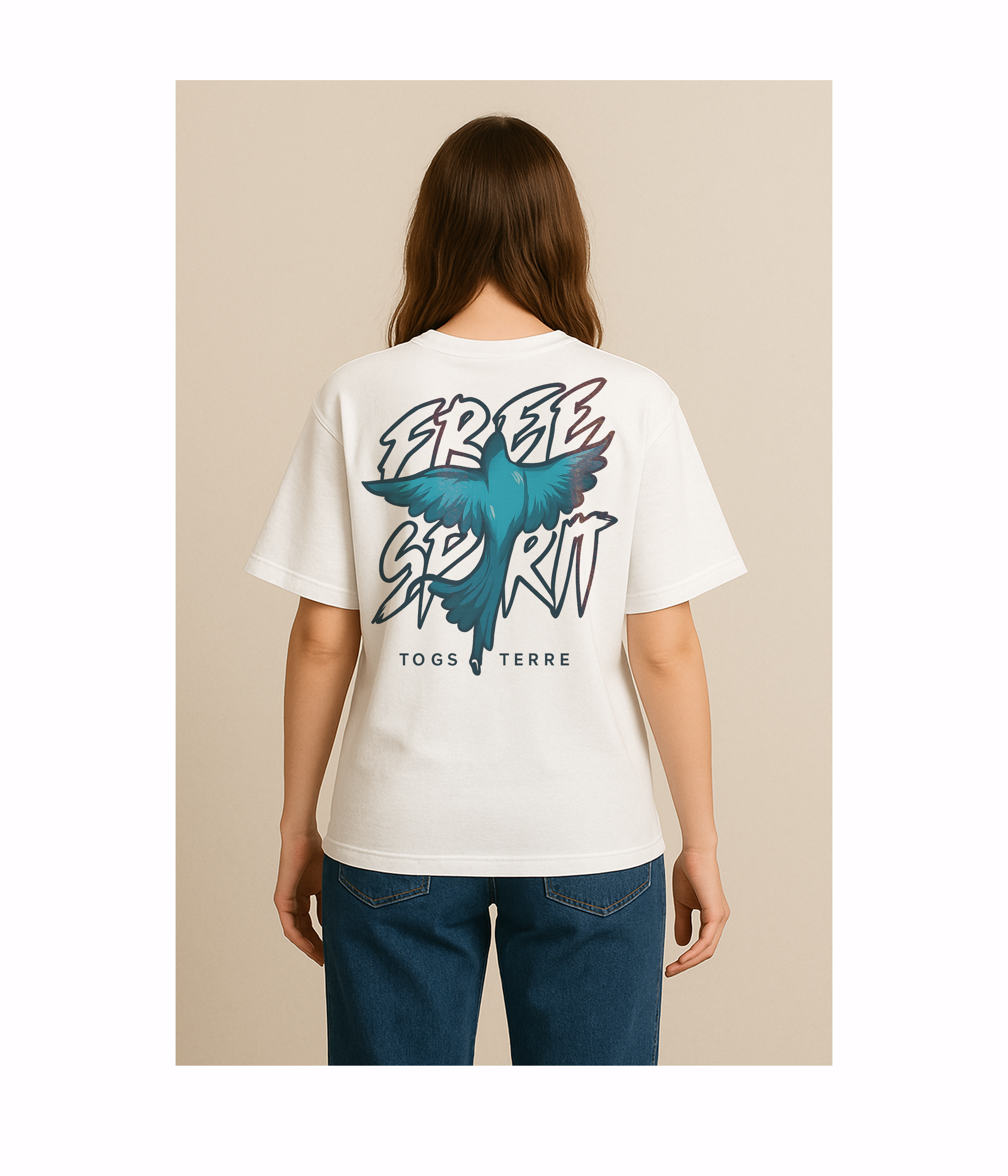 FREE STYLE Oversize Graphic -TEE