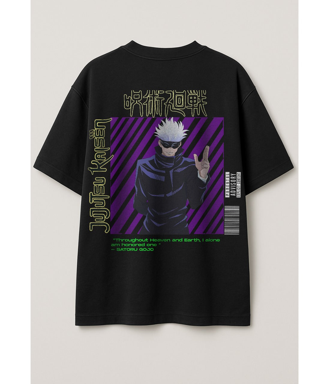 Jujutsu Kaisen Oversized T-Shirt – Satoru Gojo Edition