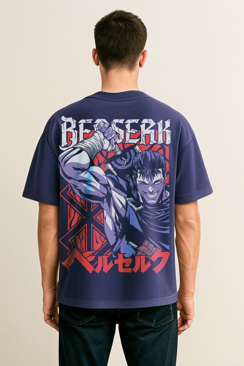 BERSERK Domain Tee – Unleash the Black Swordsman