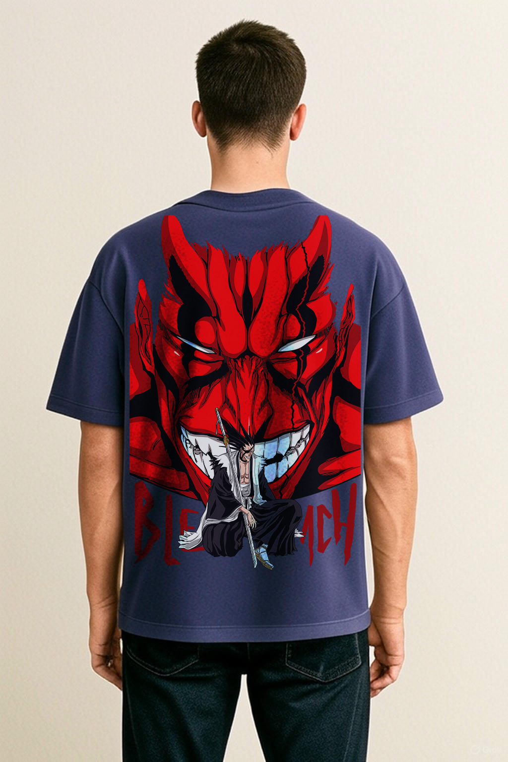 Bleach: Kenpachi's Raging Roar — Unchained Instinct Tee