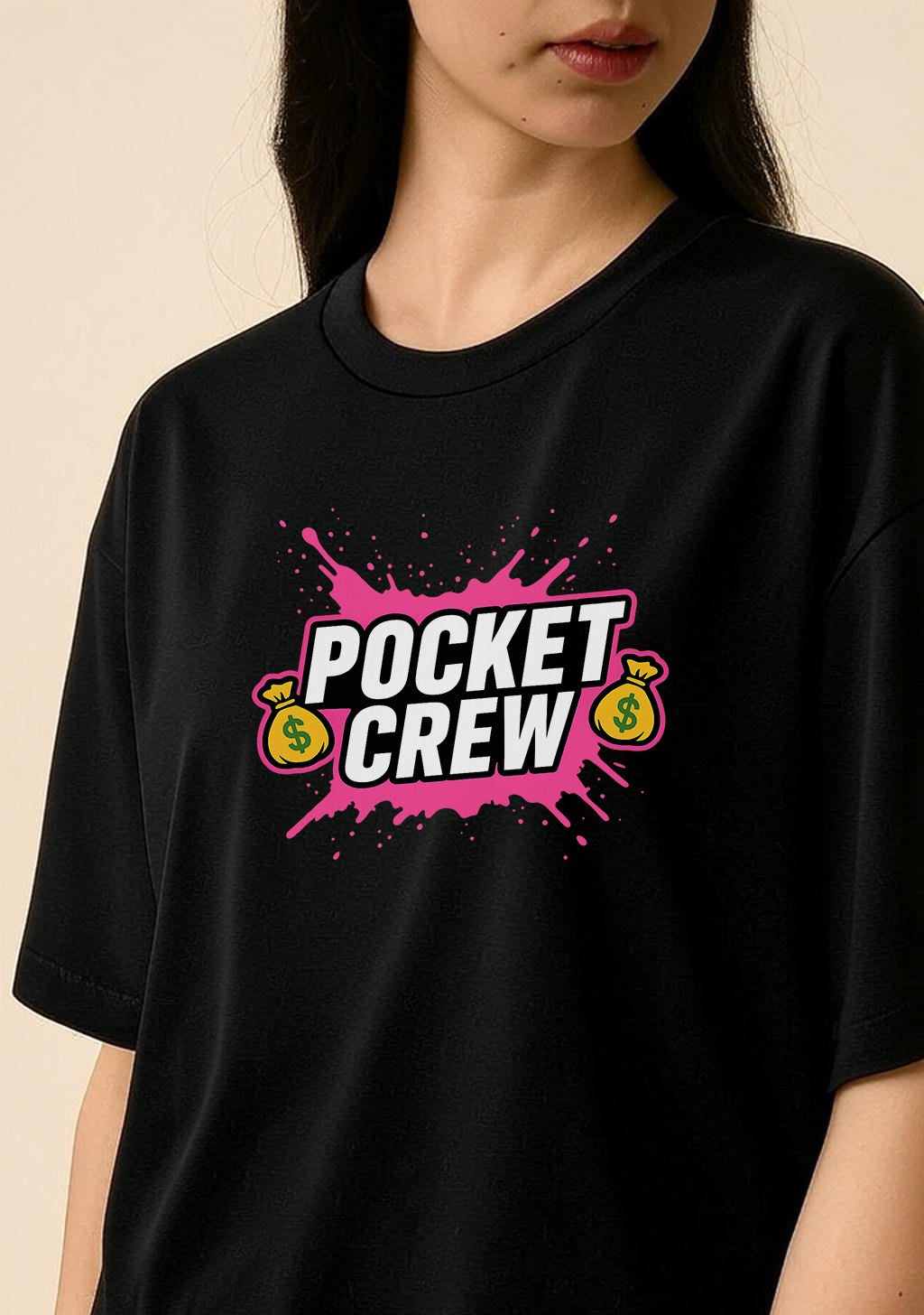 "Pocket Monster - Graffiti Gold Edition" Oversized Tee